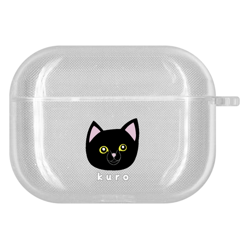 くろねこちゃん AirPods Pro ソフトタイプケース