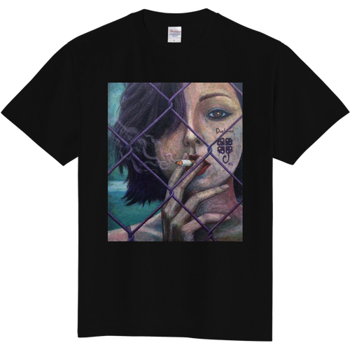 doclover タバコを吸う女 定番Ｔシャツ