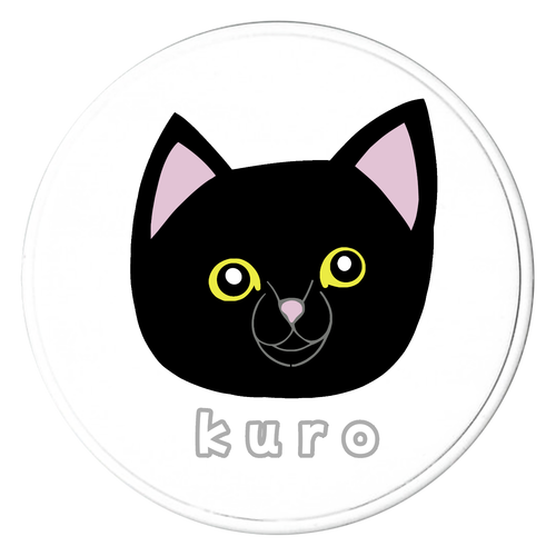 くろねこちゃん スマホソケット