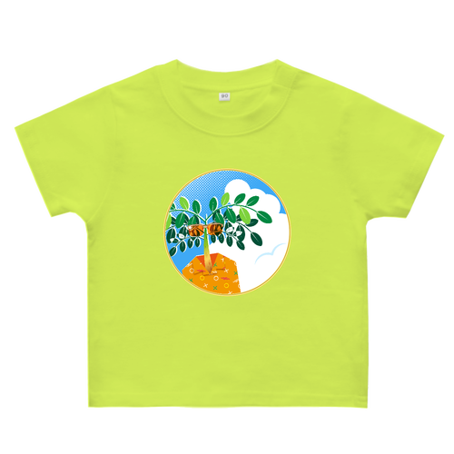 アロハマメちゃん ヘビーウェイトベビーＴシャツ