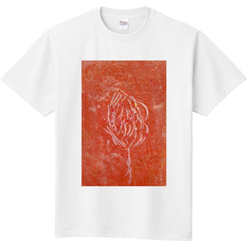 白い花 定番Ｔシャツ