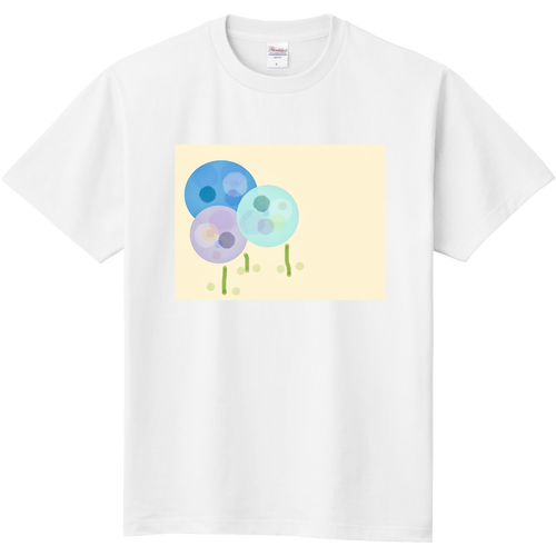 海月のような花 定番Ｔシャツ