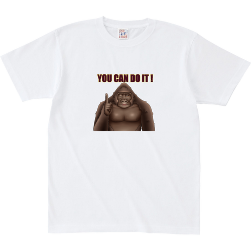 ポジティブゴリラ＃２ オープンエンド マックスウェイト Tシャツ（キッズ）