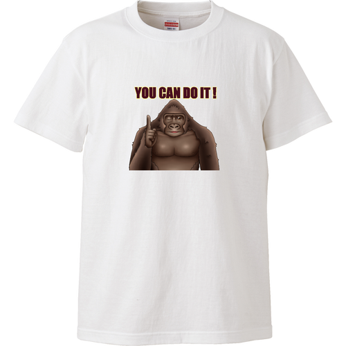 ポジティブゴリラ＃２ ハイクオリティーキッズTシャツ