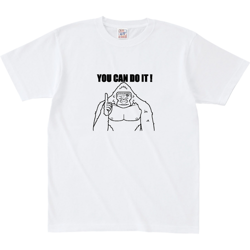 ポジティブゴリラ＃２ オープンエンド マックスウェイト Tシャツ（キッズ）