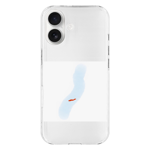 川に金魚がいるよ iPhone17 (透明)(ハードケース)