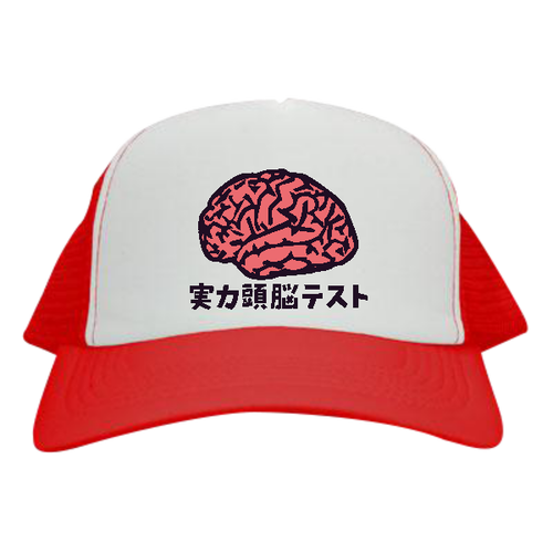 実力頭脳テスト メッシュキャップ