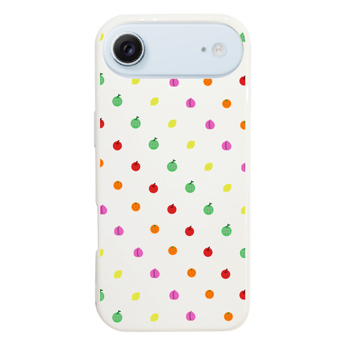 ドット よく見るとフルーツ iPhone17 Air (ハードケース)