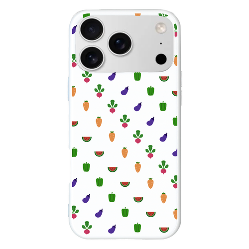ドット よく見るとベジタブル iPhone17 ProMax (ハードケース)