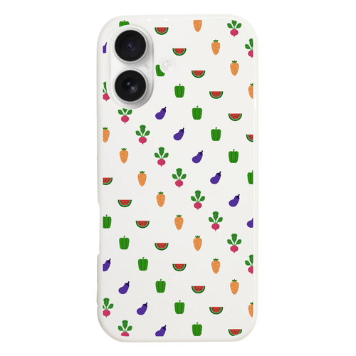 ドット よく見るとベジタブル iPhone17 (ハードケース)