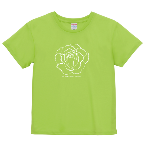 No rose without a thorn. 棘のない薔薇はない 2 ドライアスレチック Ｔシャツ〈ウィメンズ〉