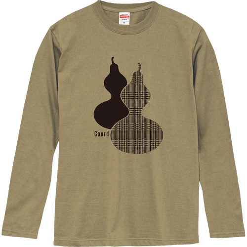 Gourd・瓢箪 ロングスリーブTシャツ
