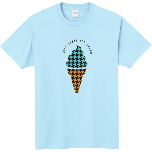 ソフトクリーム・ミント 軽量Ｔシャツ