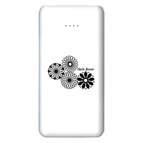 ブラックフラワー コンパクトモバイルチャージャー5000