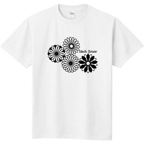 ブラックフラワー 即日Ｔシャツ(TOMS-85)