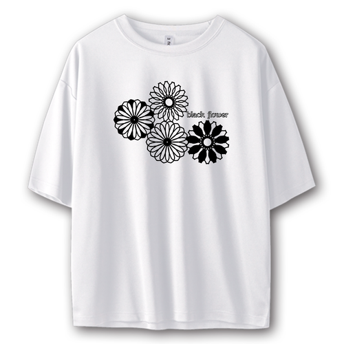 ブラックフラワー ストリートＴシャツ キッズ