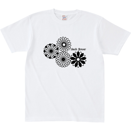 ブラックフラワー オープンエンド マックスウェイト Tシャツ（キッズ）