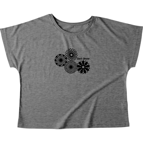 ブラックフラワー ウィメンズ ドルマン Tシャツ