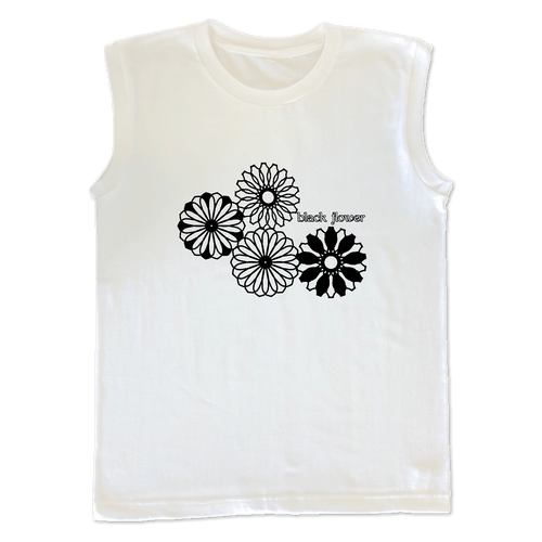 ブラックフラワー ウィメンズ ノースリーブ Ｔシャツ