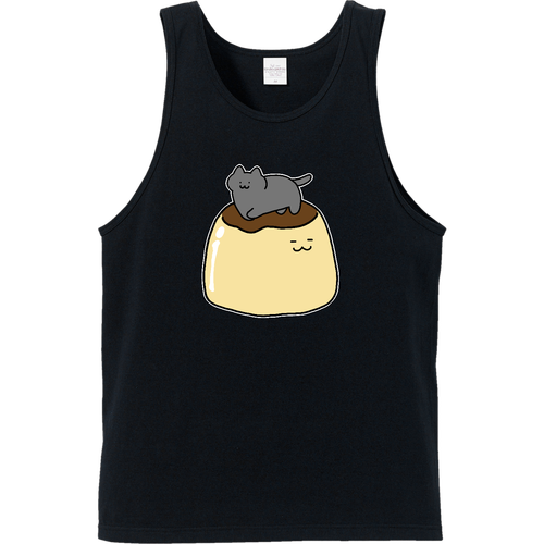 ねことプリンタンクトップ イージータンクトップ