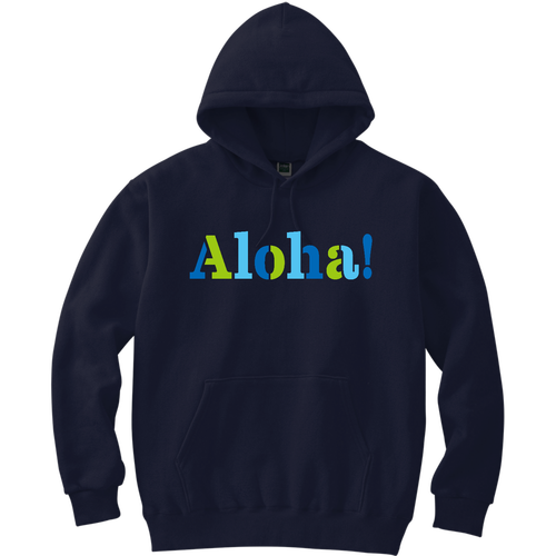 Aloha! 1 軽量プルパーカー (長袖プリント)