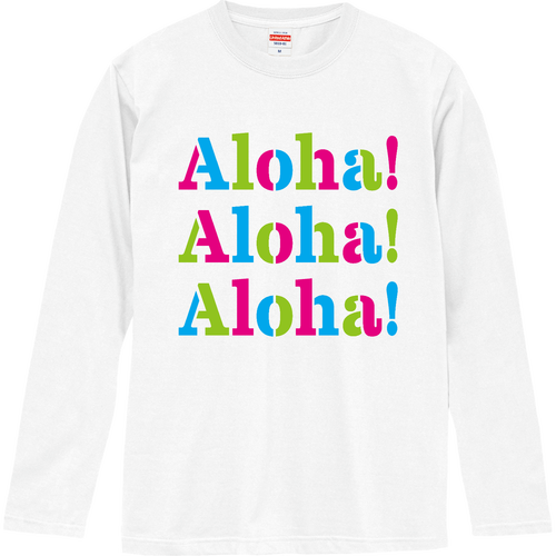 Aloha! 3 ロングスリーブTシャツ