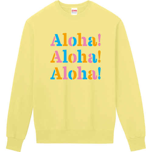 Aloha! 4 定番スウェット