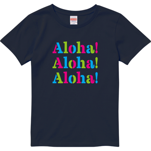 Aloha! 3 ハイクオリティーTシャツ（ガールズ）