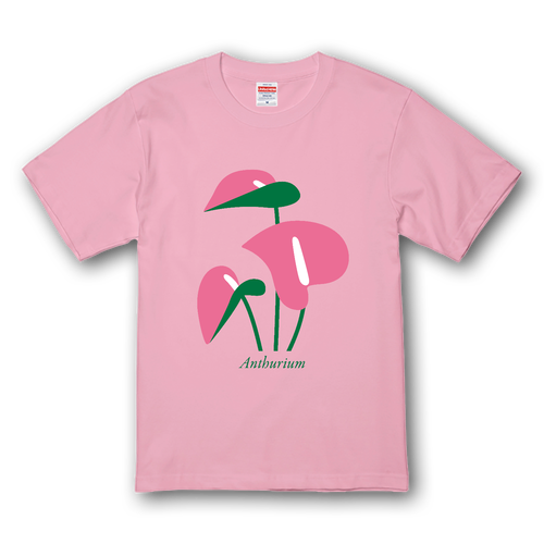 Anthurium Pink プレミアムTシャツ