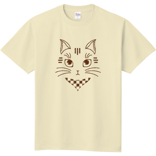 ねこかわいい(クレヨン) 定番Ｔシャツ
