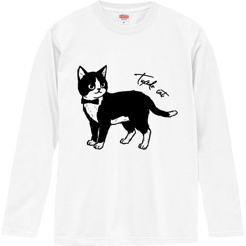 タキシード猫 ロングスリーブTシャツ