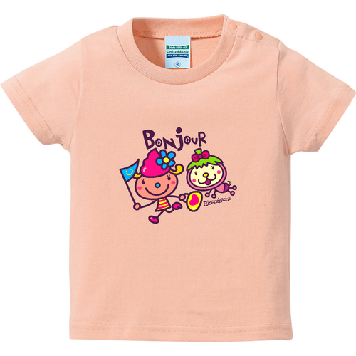 リノンちゃんとチャチャ ハイクオリティーベビーTシャツ