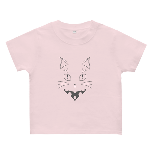 ねこかわいい(線画) ヘビーウェイトベビーＴシャツ
