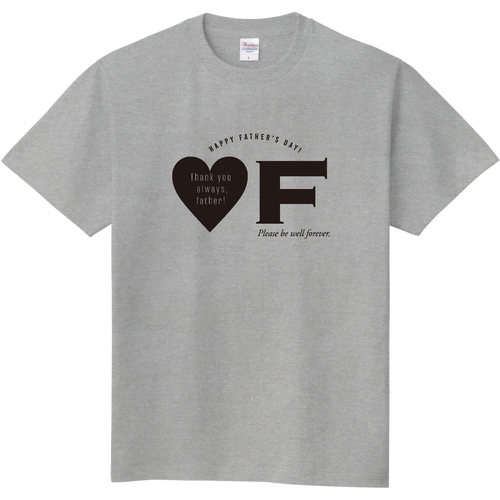 Thank you always,Father!・お父さん いつもありがとう! 定番Ｔシャツ