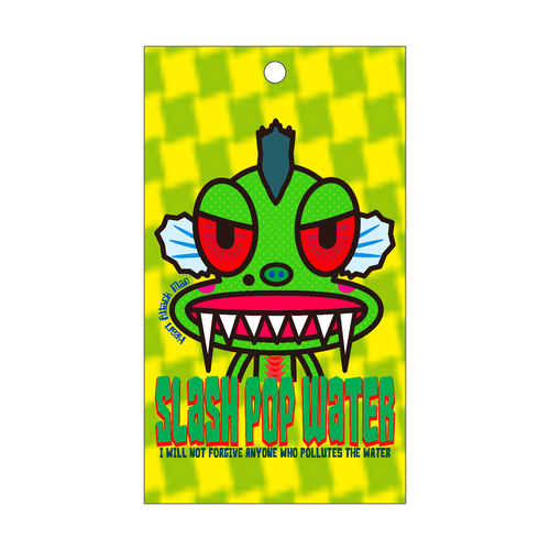 ギル 短冊型アクリルキーホルダー (W40mm H70mm)