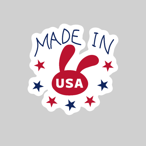 【MADE IN USA】キーホルダー ダイカットアクリルキーホルダー(6×6cm)