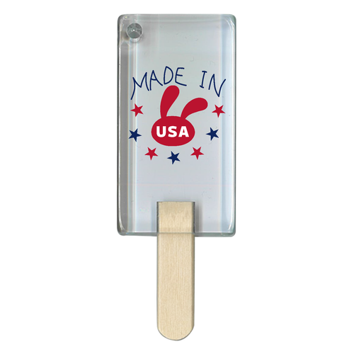 【MADE IN USA】アクリルチャーム アイス型アクリルチャーム