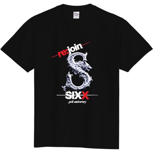 SIXX 30th anniversary 定番Ｔシャツ