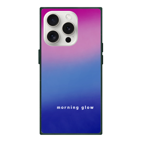 朝やけ iPhone15Pro 背面強化ガラス(スクエア)