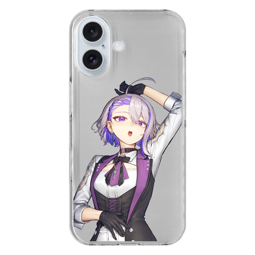 【オリラボ限定】朔夜トバリさま スマホケース iPhone16 (透明)(ハードケース)