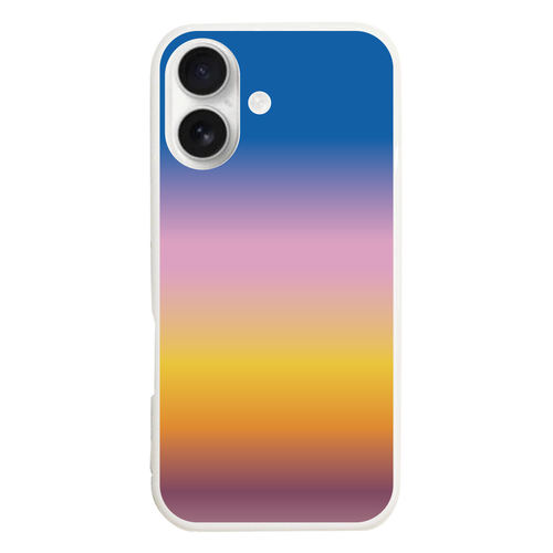 グラデーション・サンセット iPhone17 (ハードケース)