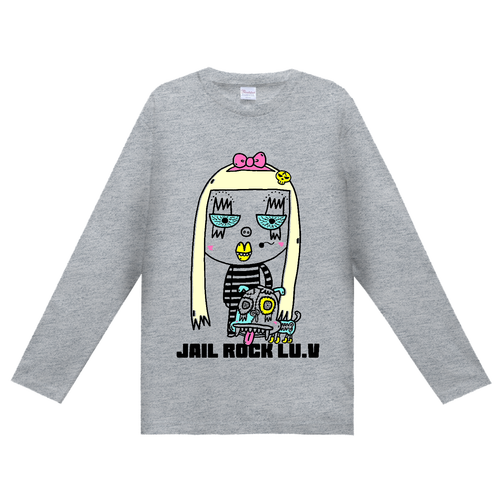 JAIL ROCK LU.V ヘビーウェイト長袖Ｔシャツ