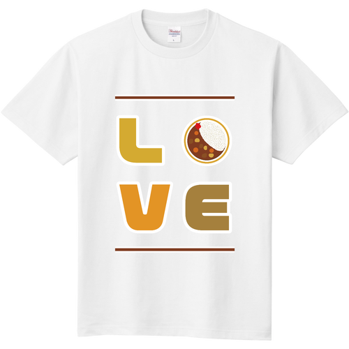 カレーLOVE 定番Ｔシャツ