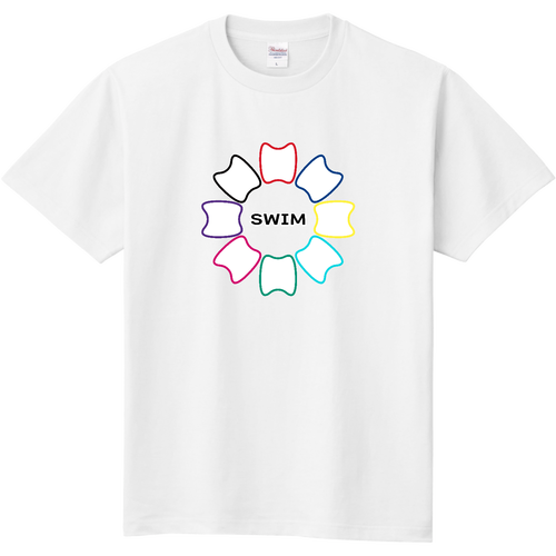 プルフラワー（A2）（SWIM） 定番Ｔシャツ