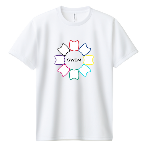 プルフラワー（A2）（SWIM） ドライＴシャツ