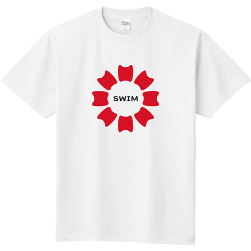 プルフラワー（R）（SWIM） 定番Ｔシャツ