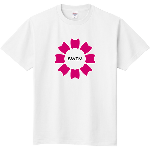 プルフラワー（P）（SWIM） 定番Ｔシャツ