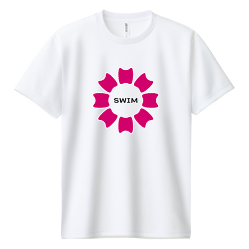 プルフラワー（P）（SWIM） ドライＴシャツ