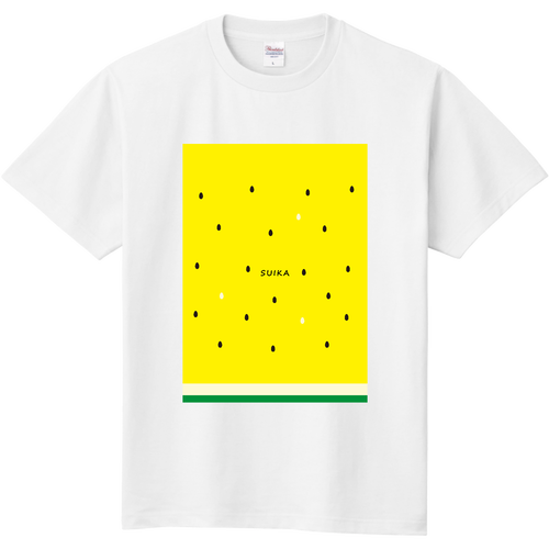 すいか（黄） 定番Ｔシャツ