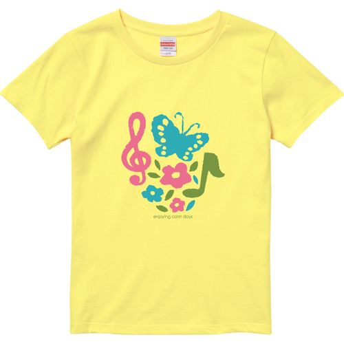 enjoying calm days ハイクオリティーTシャツ（ガールズ）
